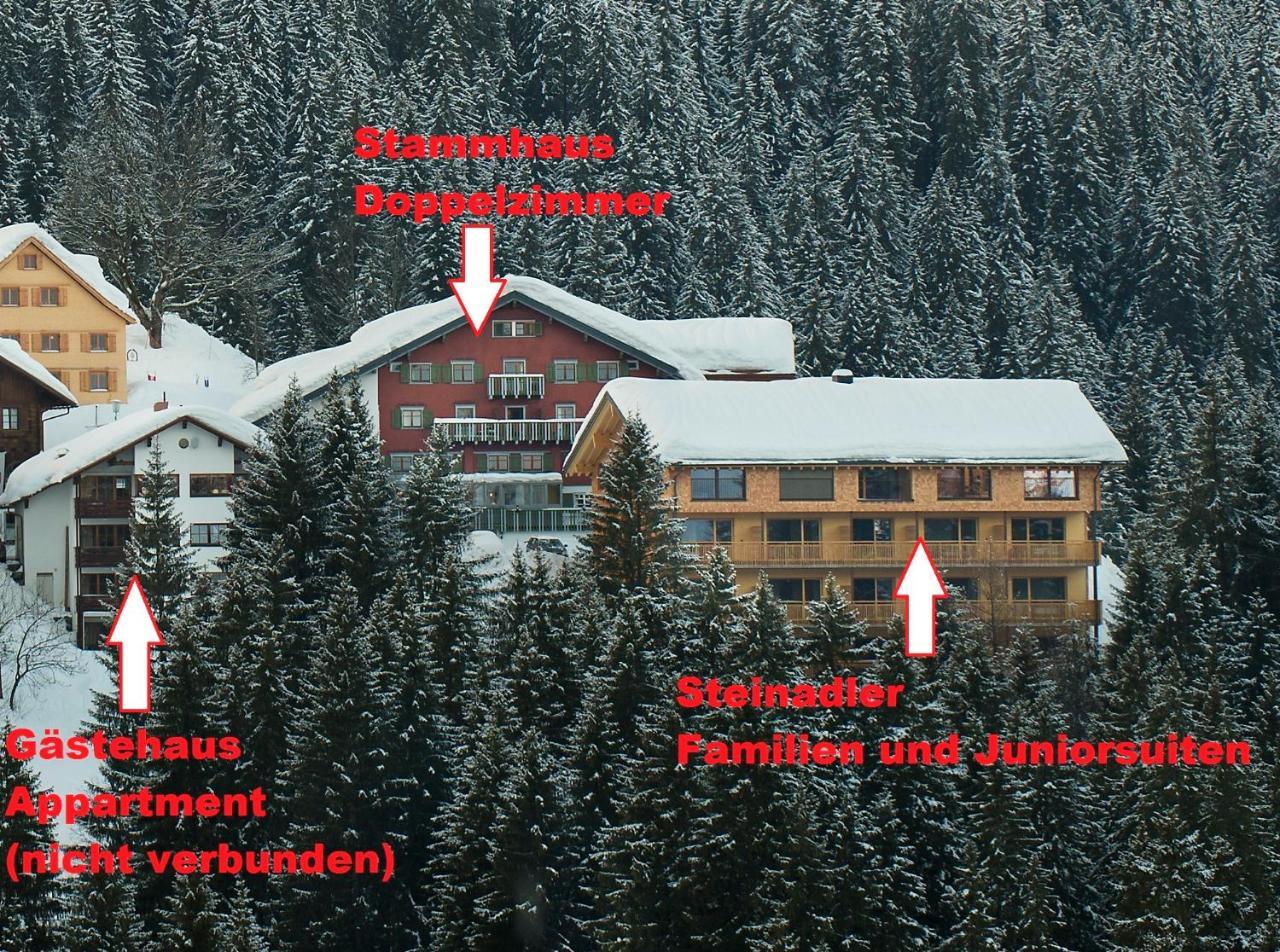 Adler Damuls Gasthof Hotel Exteriör bild
